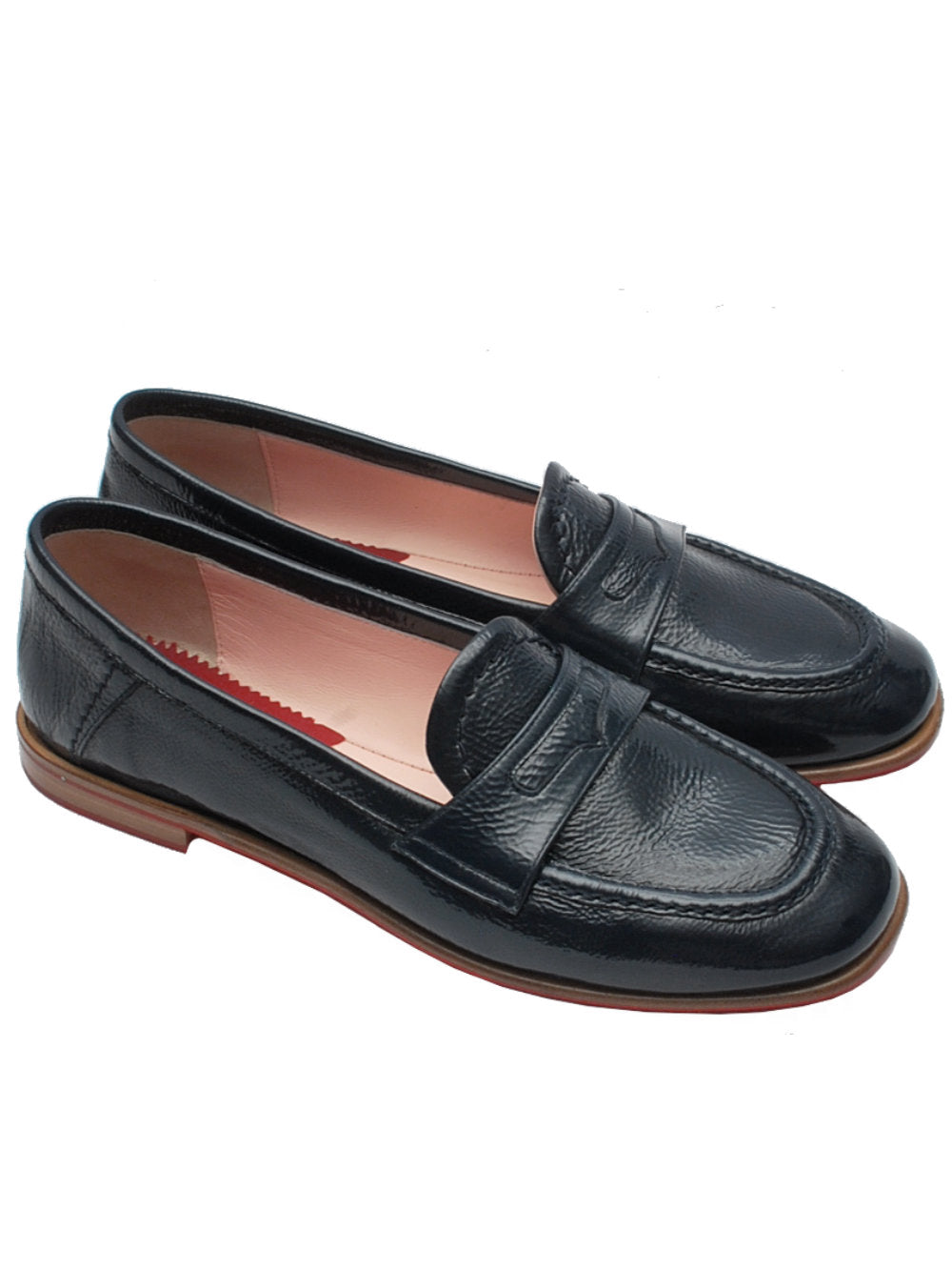Mocassini Donna Piero Casari 533 Verlux Blu Pe25 - Calzature Nucca