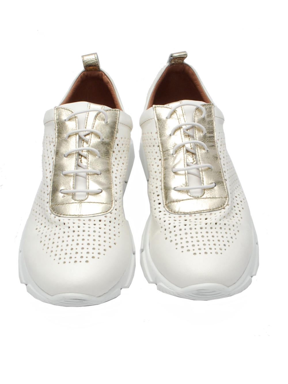 Sneaker Donna Piero Casari 376 Nappa Panna Pe26