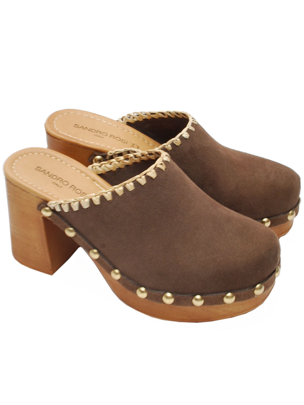 Sabot Sandro Rosi 9530 Camoscio Marrone Pe26