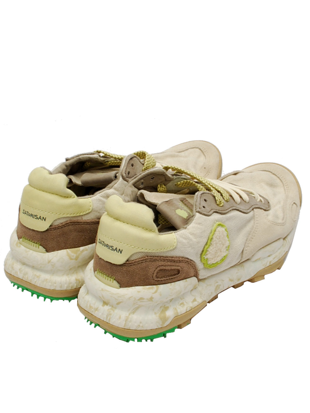 Sneakers Uomo Satorisan Chacrona Linen 110107 Chantilly Cream Pe25 - Calzature Nucca