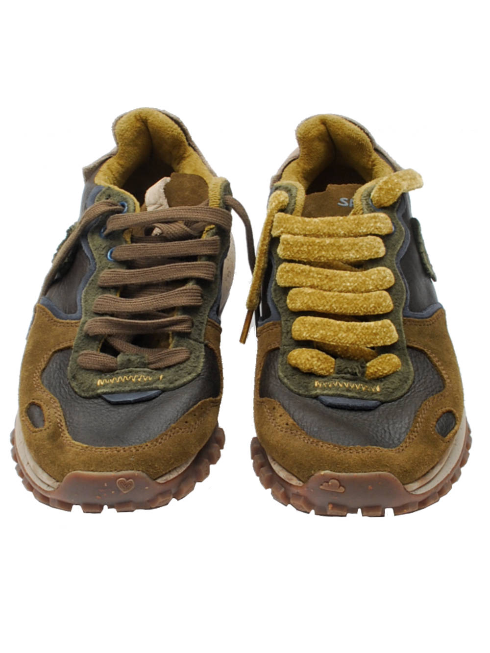 Satorisan sneaker chacrona metta buck 120095 dark olive ai24