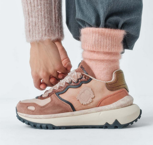 Sneakers Donna Satorisan Chacrona Metta Nomad Beige 12096A Ai25 - Calzature Nucca