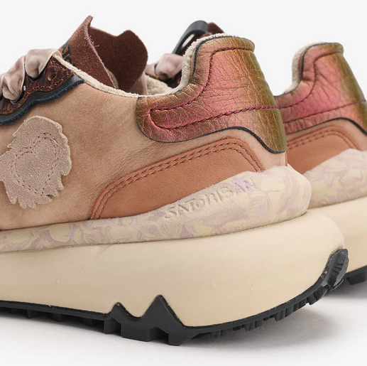 Sneakers Donna Satorisan Chacrona Metta Nomad Beige 12096A Ai25 - Calzature Nucca