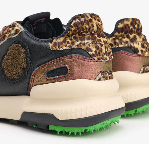 Sneakers Donna Satorisan Chacrona Black Leopard 120090A Ai25 - Calzature Nucca