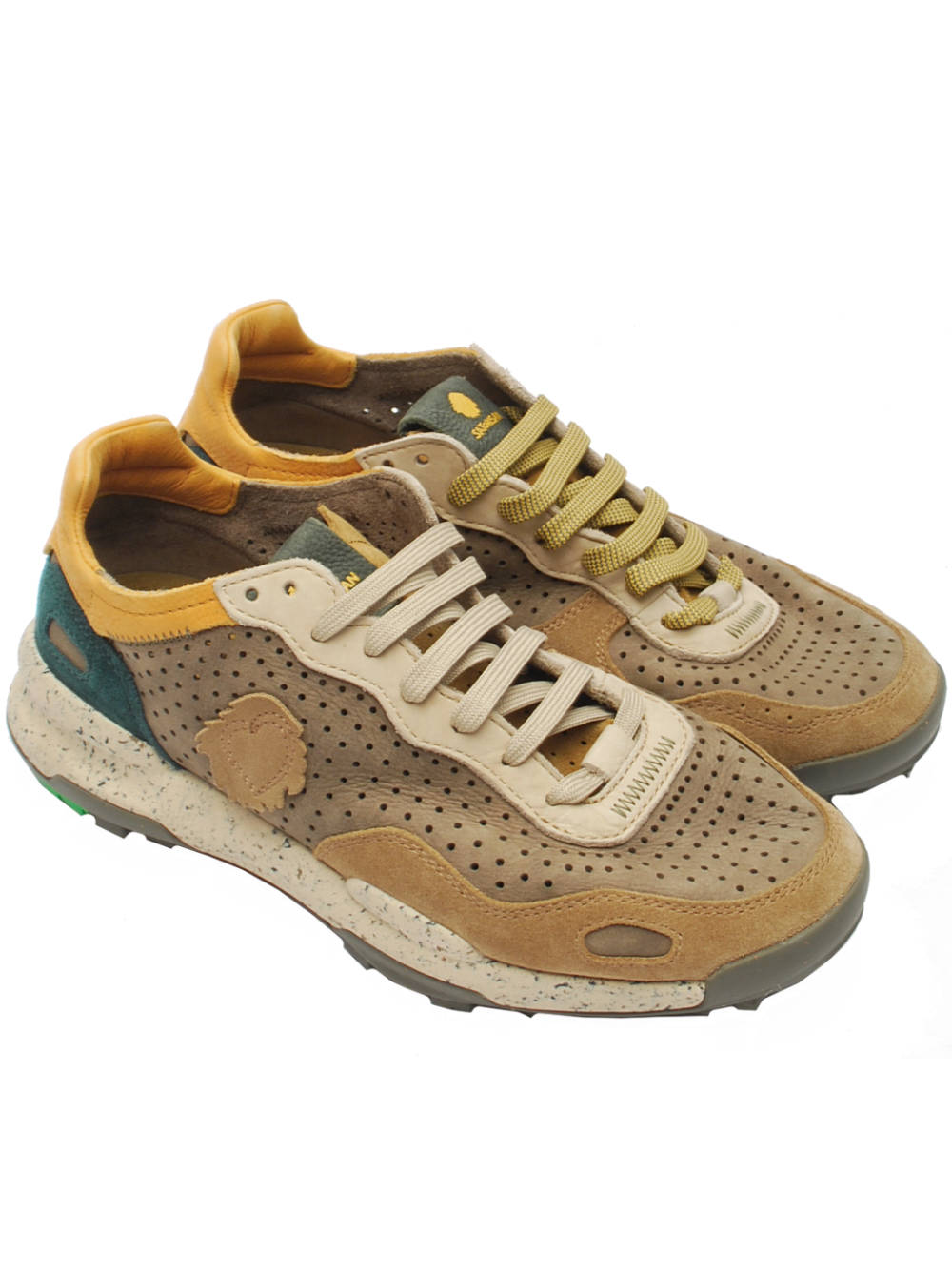 Sneakers Uomo Satorisan Chacrona Laser Prem Loden Brown 110111A Pe26