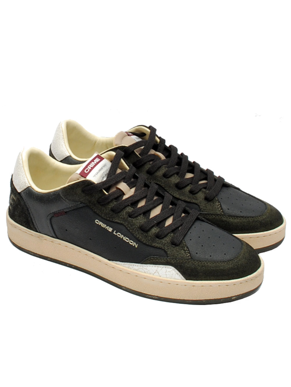 Sneakers Uomo Crime London Chelsea Nero 11204 ai25 Calzature Nucca