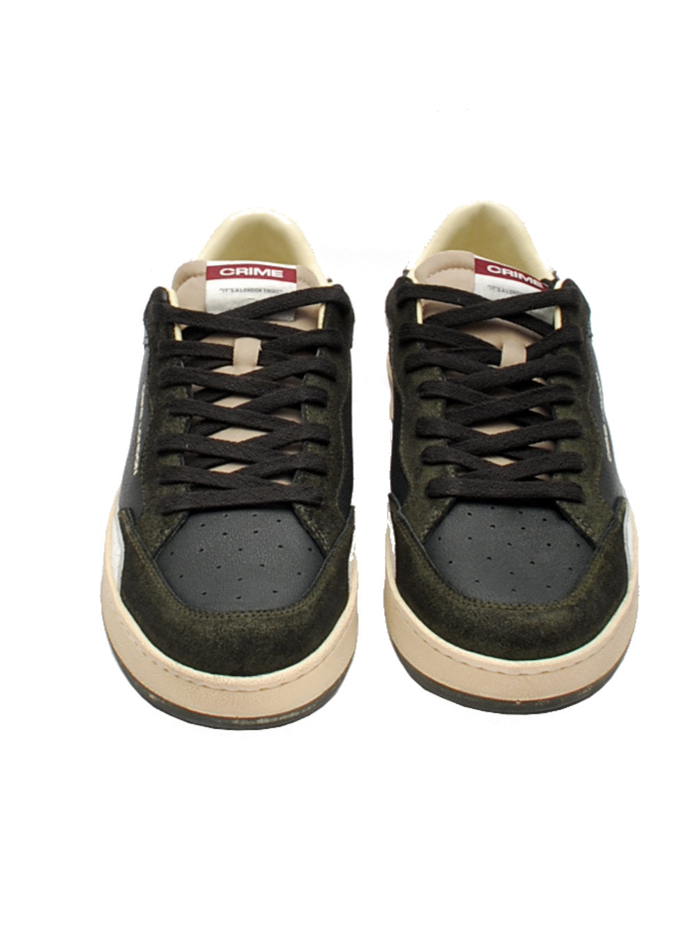Sneakers Uomo Crime London Chelsea Nero 11204 ai25 Calzature Nucca