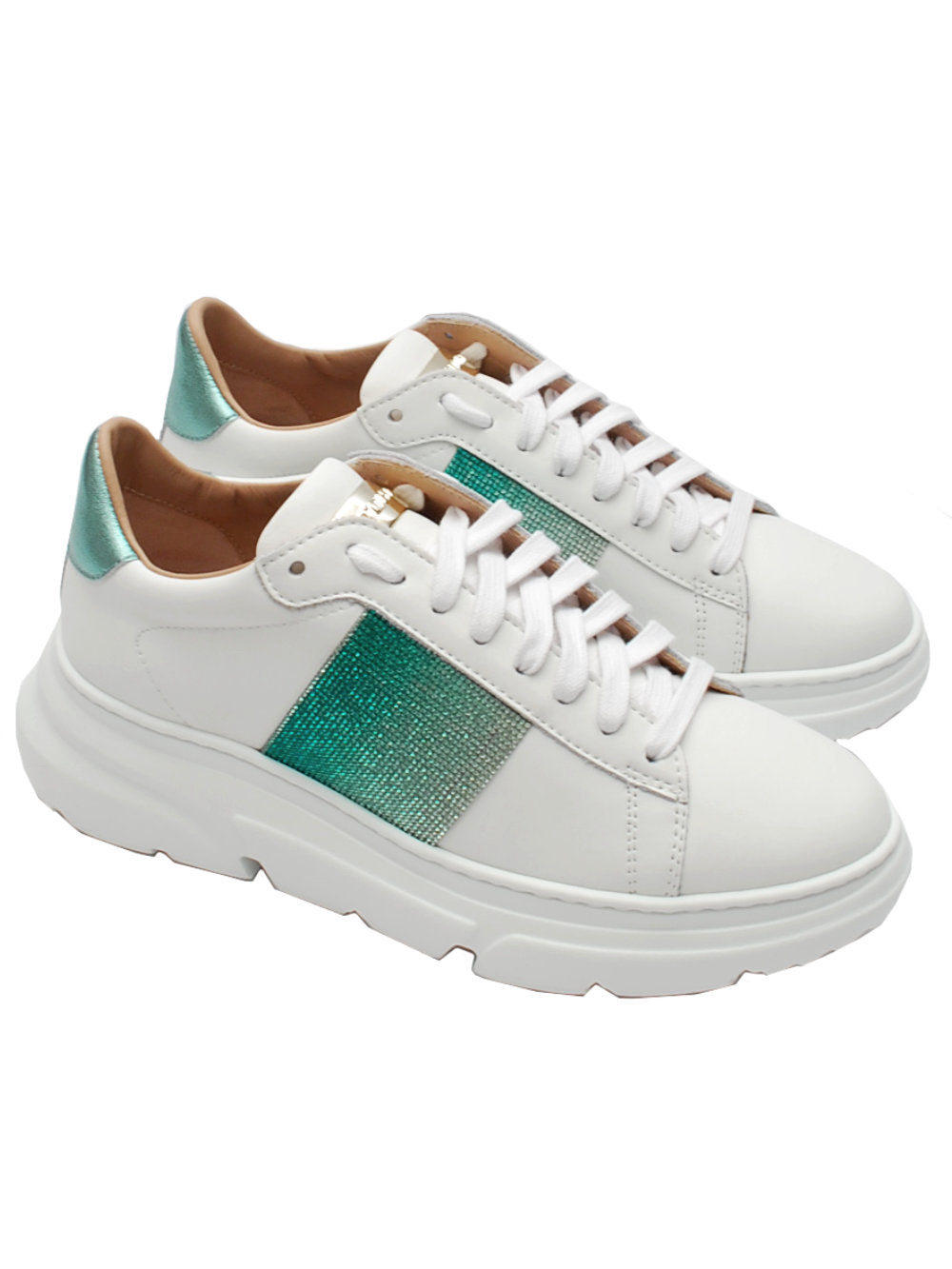 Stokton sneaker 827d vitello bianco pe24