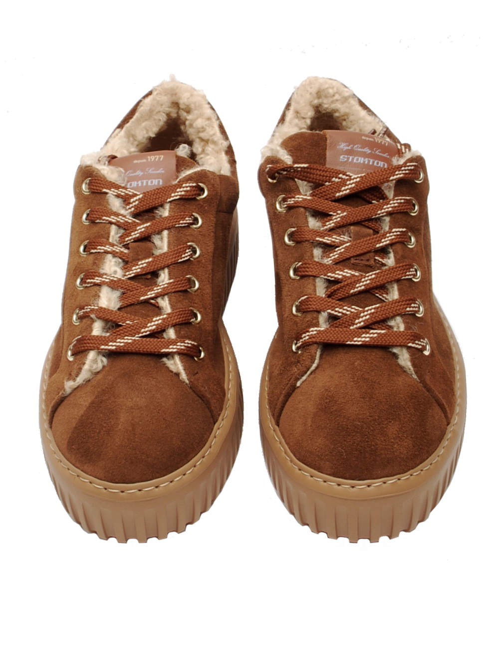 Sneaker Donna Stokton 220 Suede Mocha Tedd Ai26