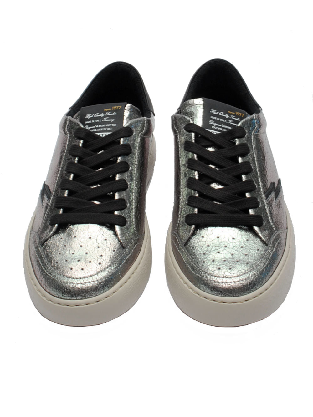 Sneakers Donna Stokton Voltio D Metallizzato Storm Ai25- Calzature Nucca