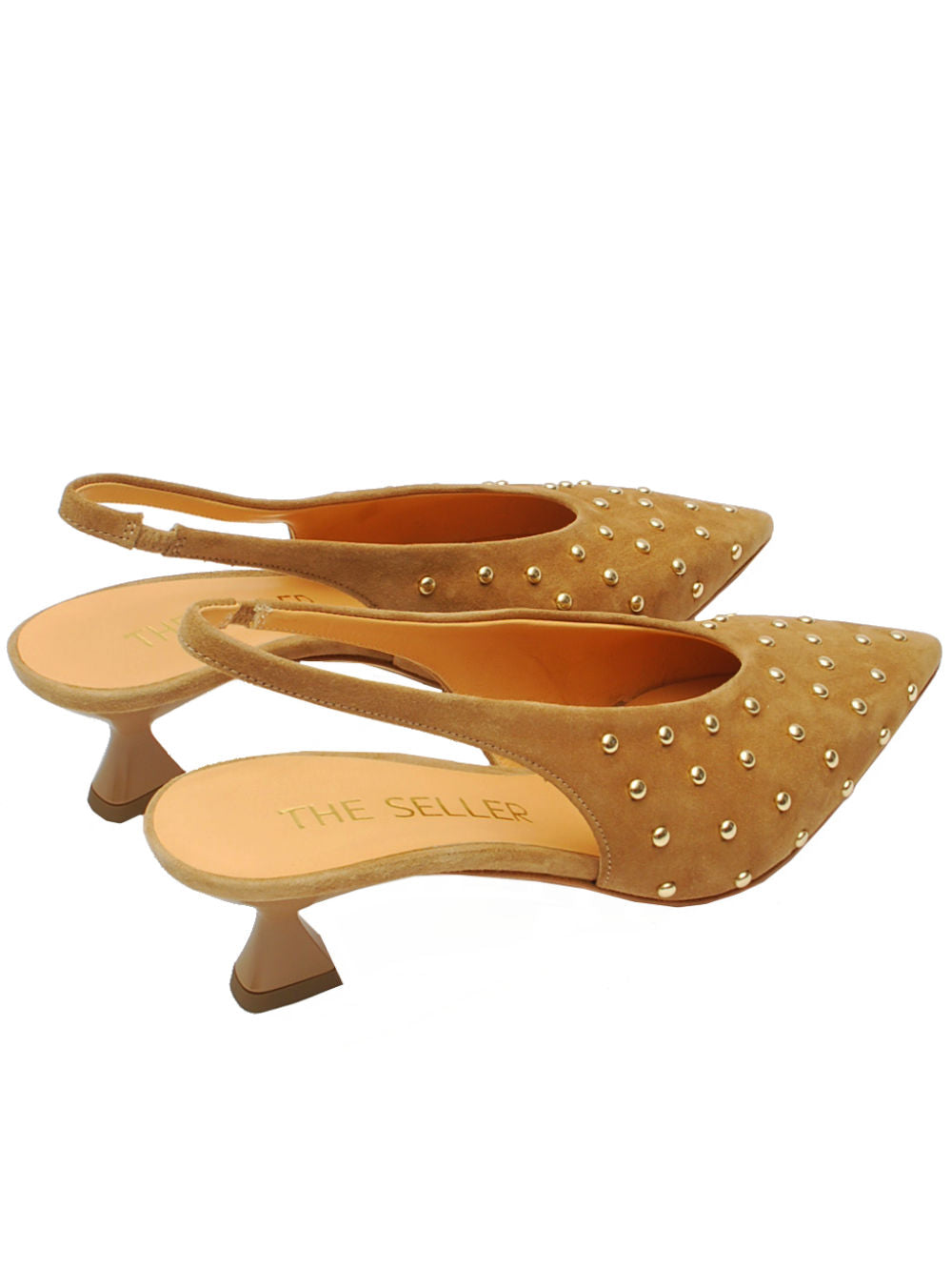 Slingback Donna The Seller SS4001 Camoscio Cest pe26