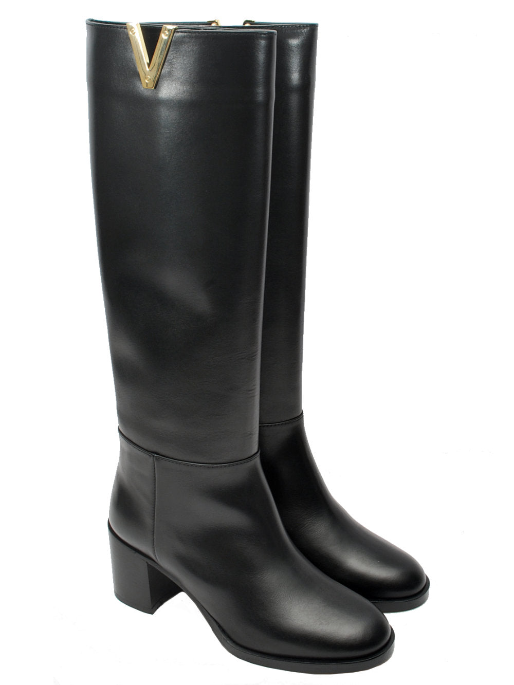 Stivale Donna Via Roma 15 - Santa Monica Nero Art. 4720 Ai26