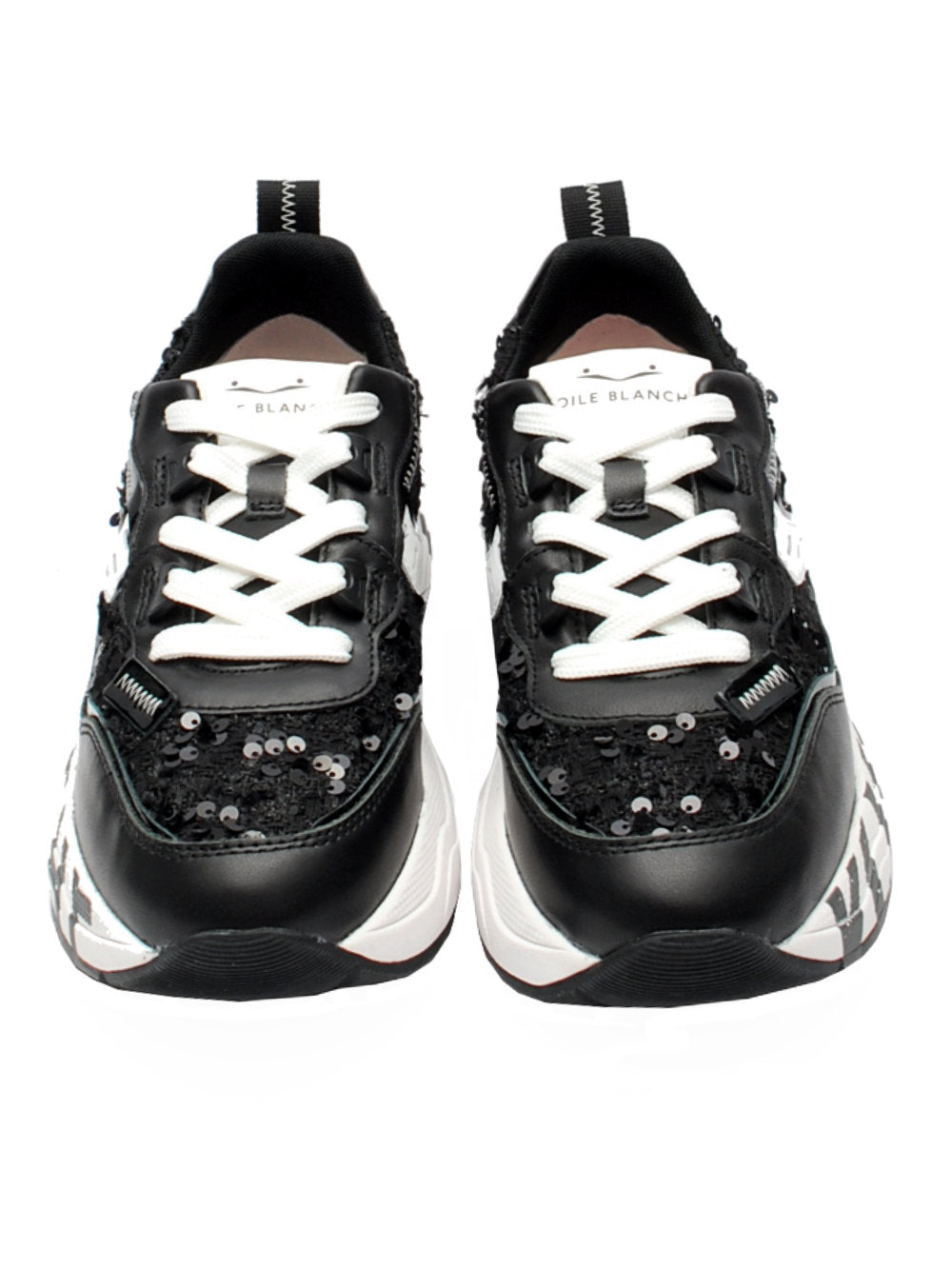 Sneaker Donna Voile Blanche Club 105 - Black Pweter (Cod. 1A65) Ai25 - Calzature Nucca