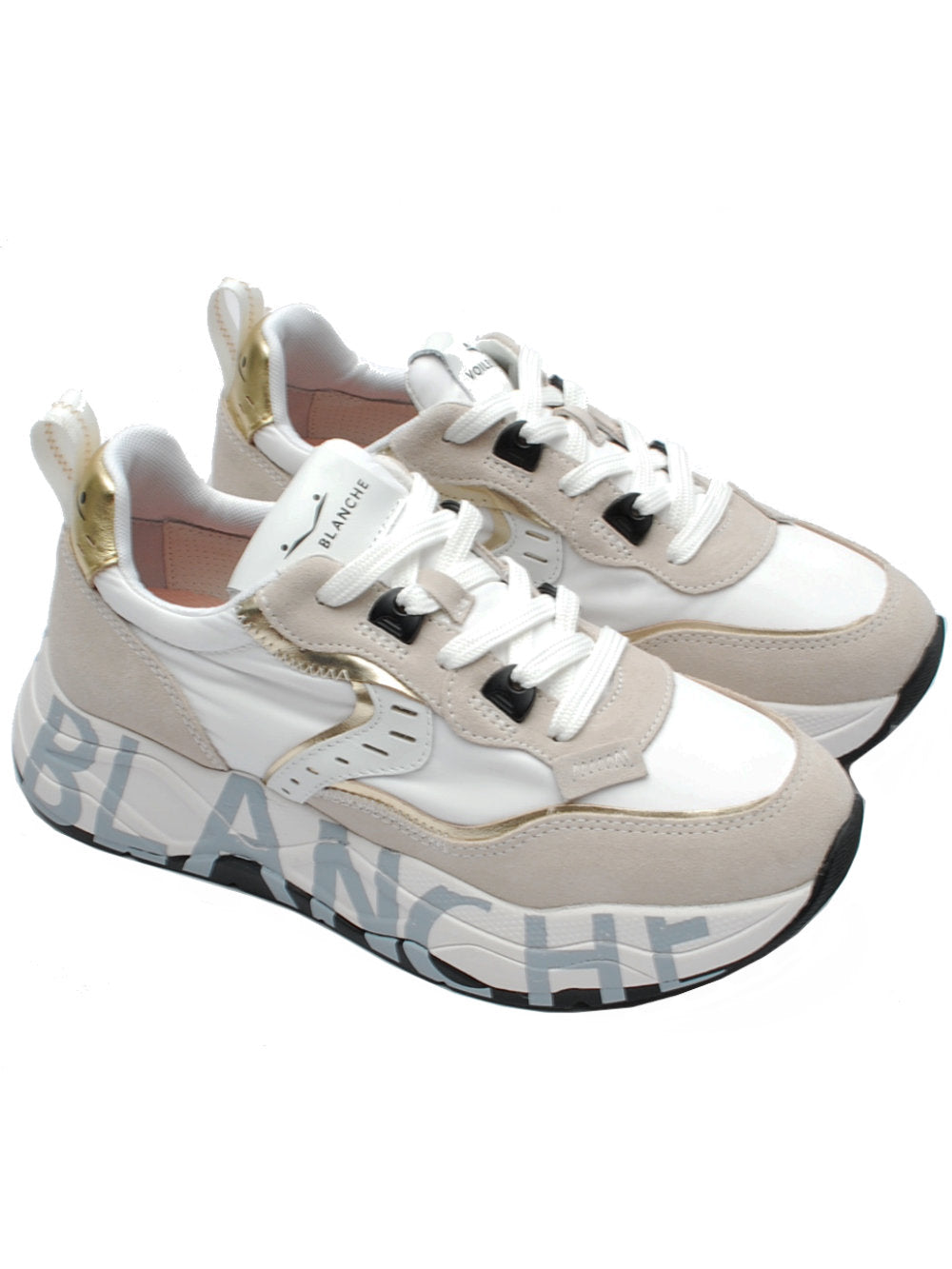 Sneaker Donna Voile Blanche Club 105 - White Platinum (Cod. 1N03) Pe26