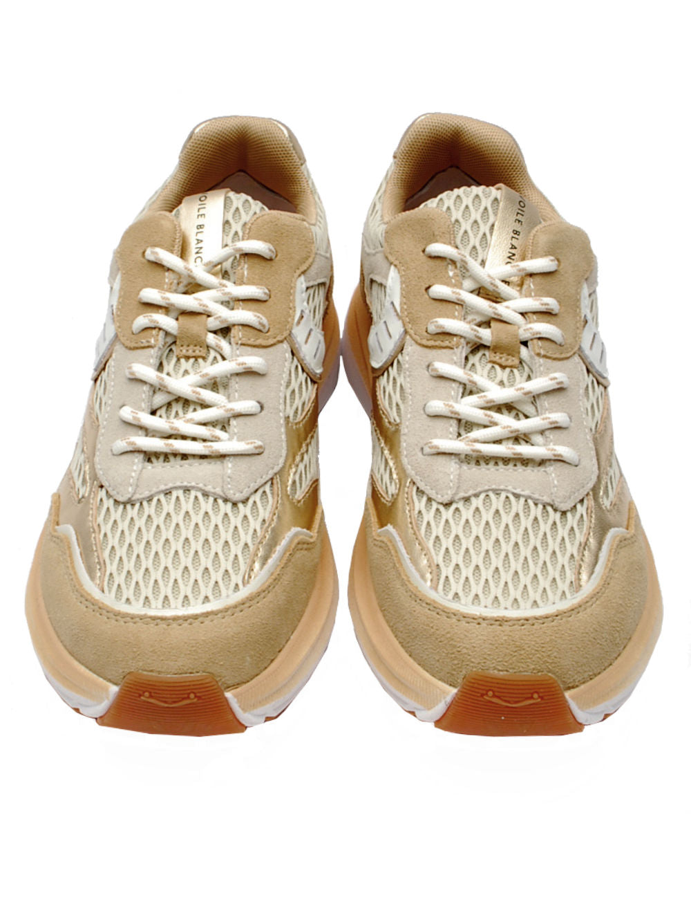 Sneaker Donna Voile Blanche Club 122 Ecru Off White (Cod. 2D51) Pe26