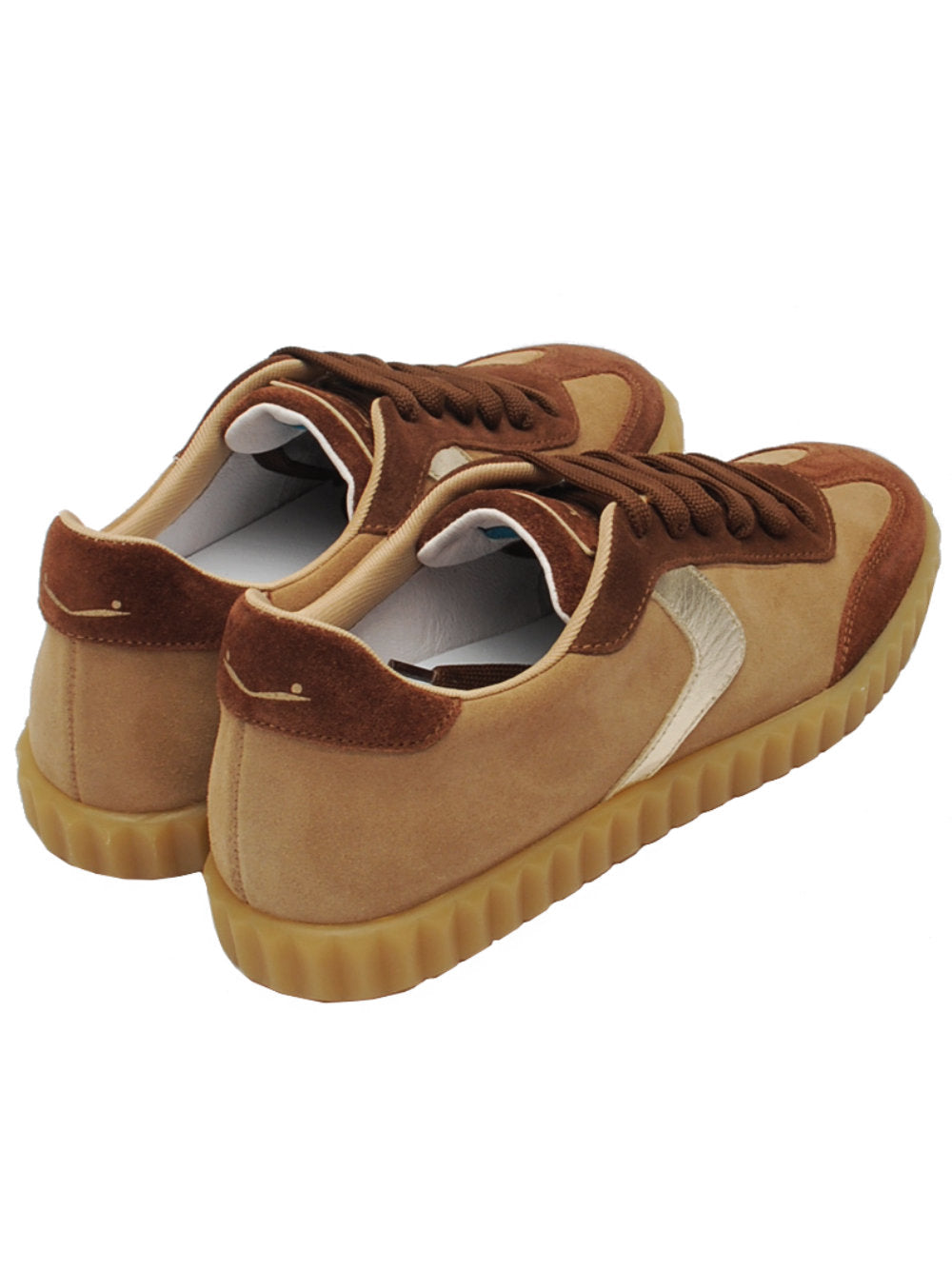 Sneaker Donna Voile Blanche Ines Cocoa Light Brown Platinum (Cod. 3D48) Ai26