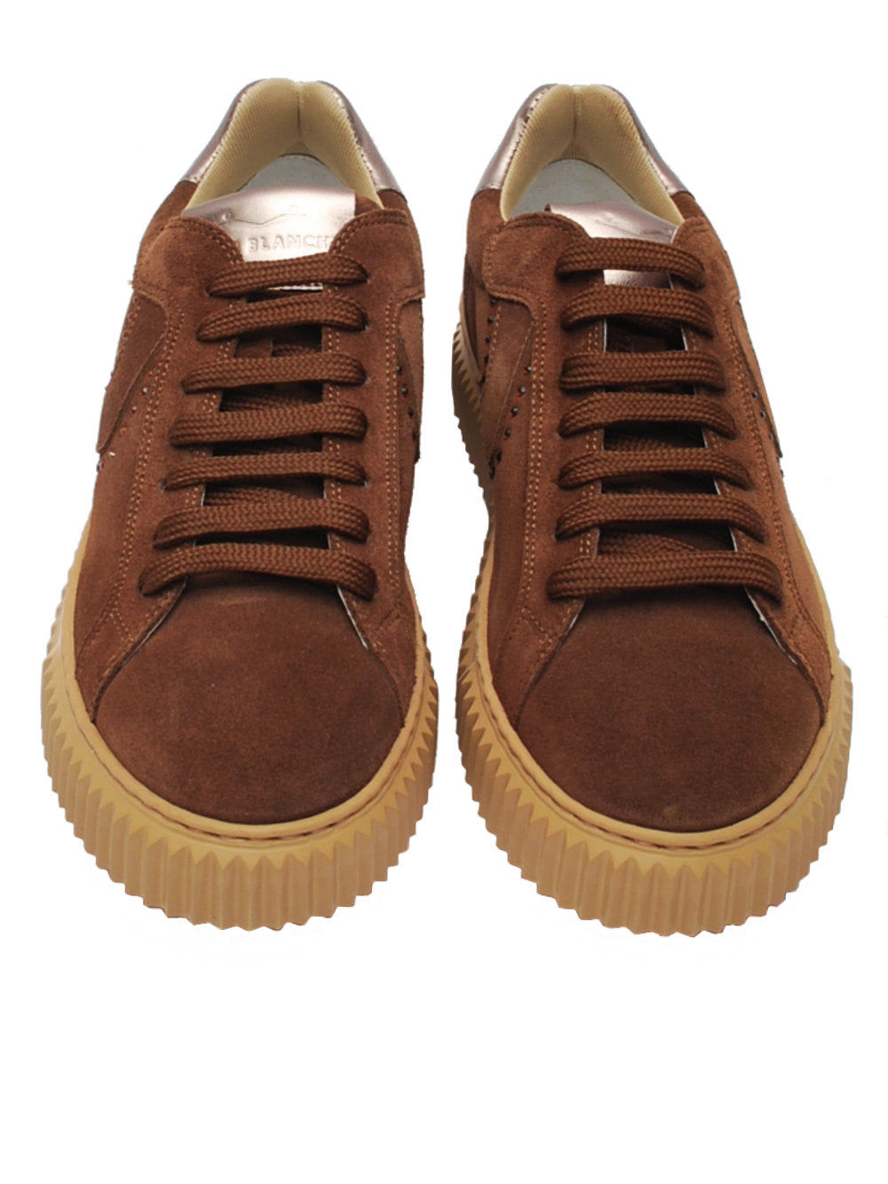 Sneaker Donna Voile Blanche Lipari - Chocolate Bronze (Cod. 1D25) Ai26