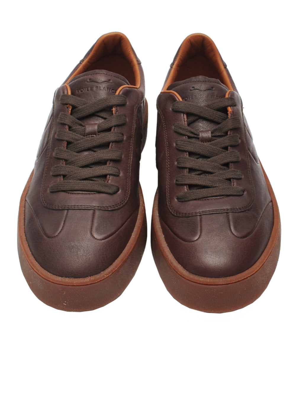 Sneaker Voile Blanche Mind 02 Dark Brown (Mod. 0O01) Ai26