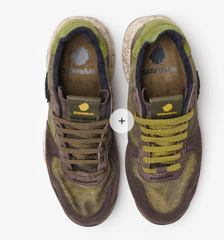 Sneakers Uomo Satorisan Chacrona Prem Polo Magnolia Bronze 120091A Ai25 - Calzature Nucca