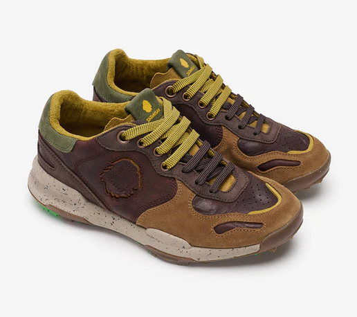 Sneakers Uomo Satorisan Chacrona Pull Up Polo Brown 120118A Ai25 - Calzature Nucca