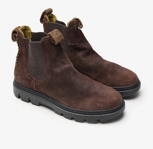 Polacco Uomo Satorisan Unalome Chelsea Walnut 120110A Ai25 - Calzature Nucca