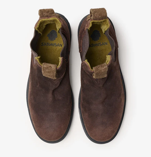 Polacco Uomo Satorisan Unalome Chelsea Walnut 120110A Ai25 - Calzature Nucca