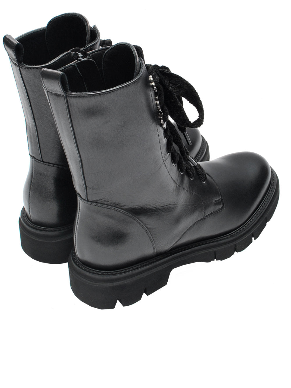 Anfibio Donna 13 Vestreet 574 Nero in Nappa - Ai25 Calzature Nucca