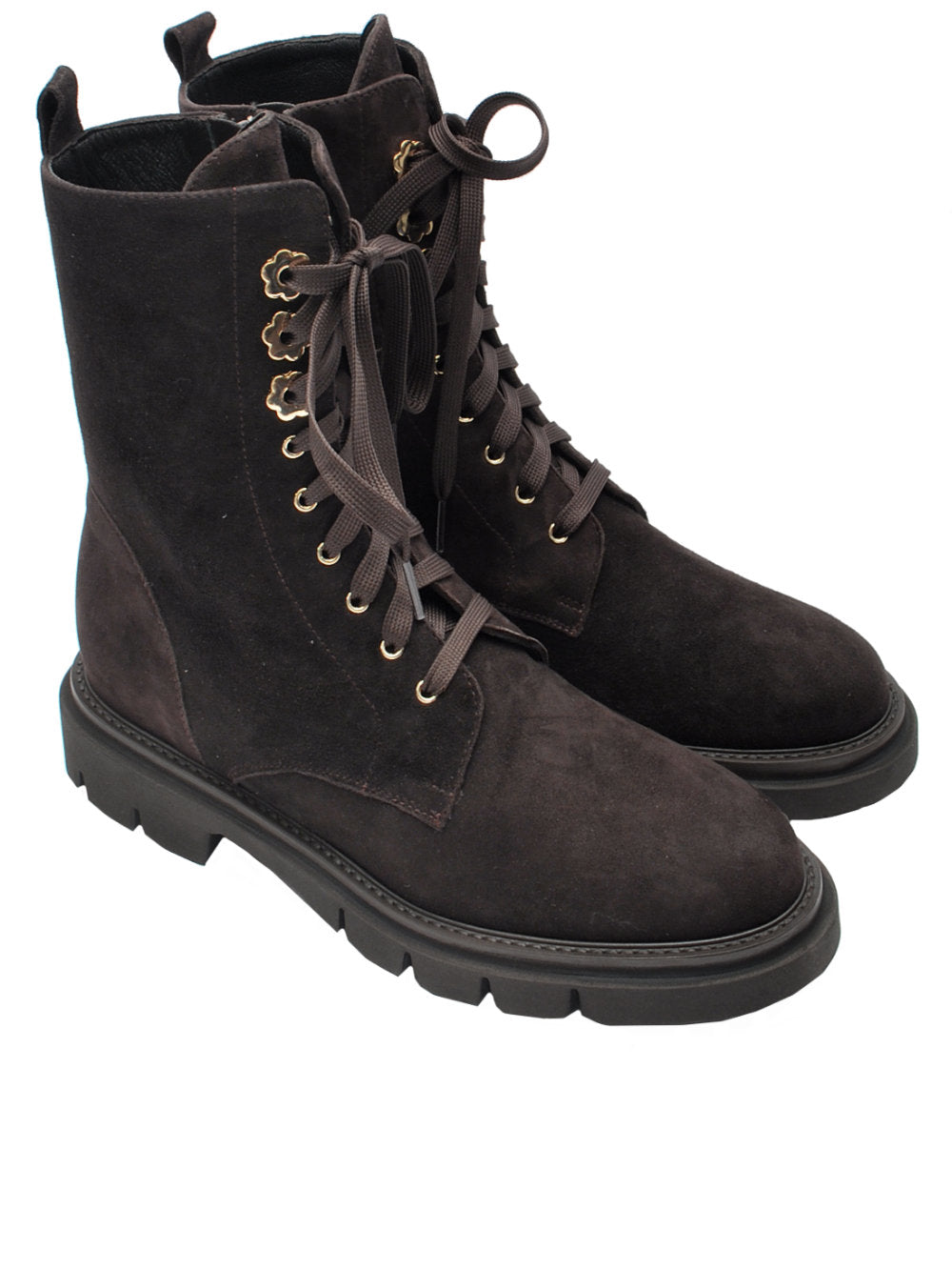 Anfibio Donna 13 Vestreet 574 Camoscio Testa Moro - Ai25 Calzature Nucca