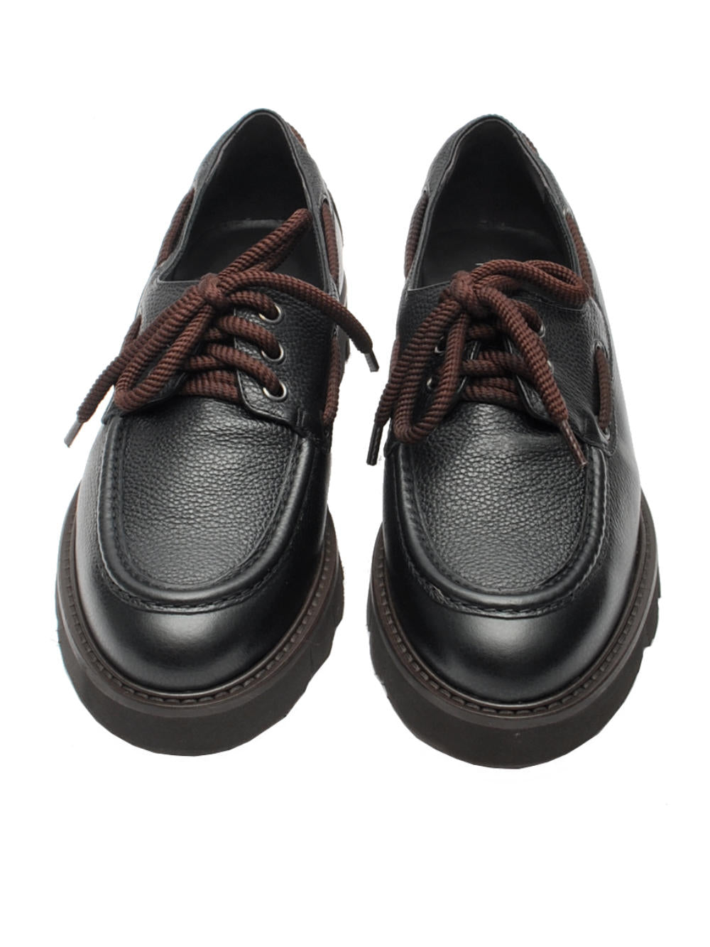 Scarpa Barca Donna 13 Vestreet 112 - Vitello Martellato Nero Ai26