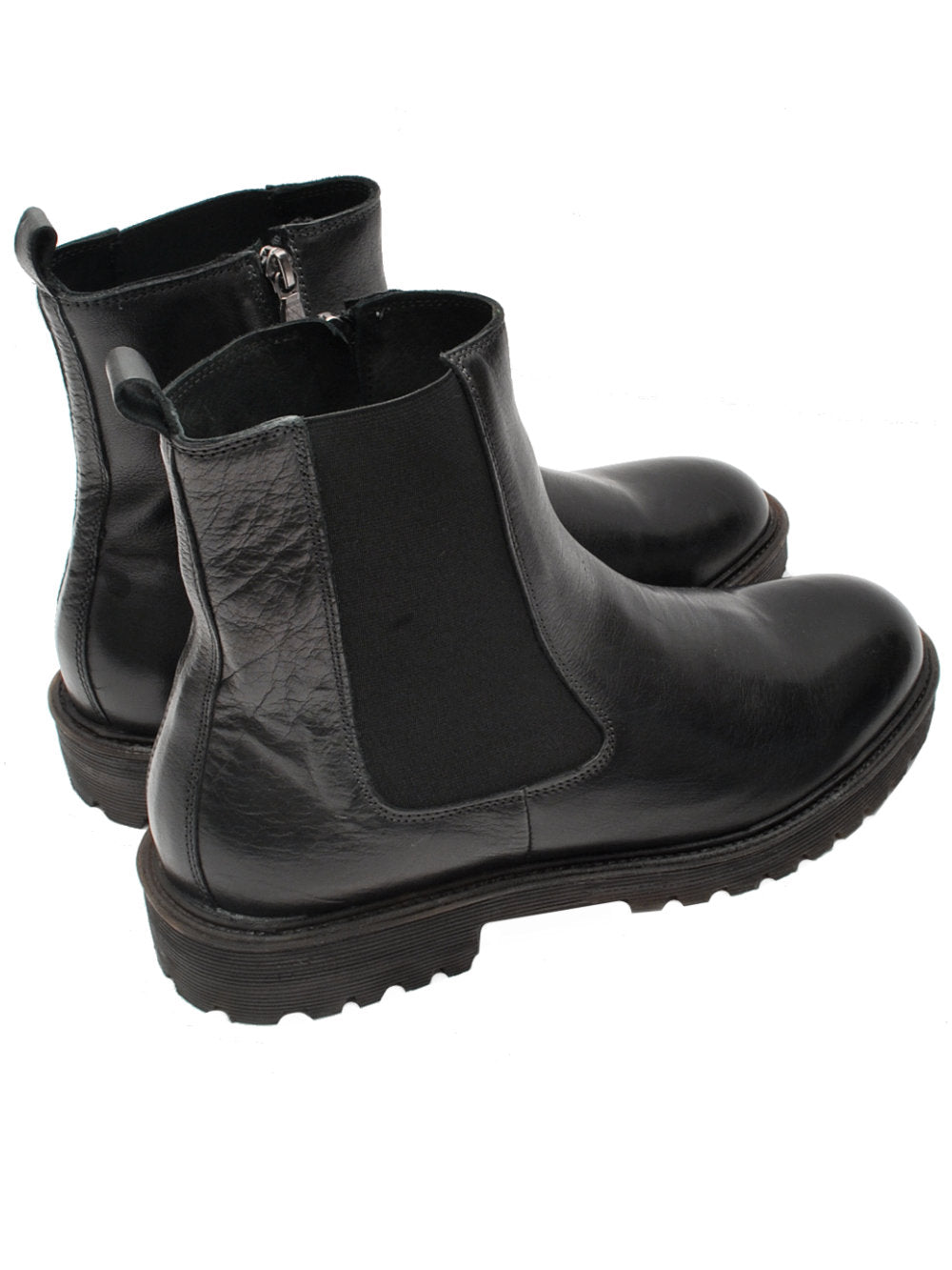 Stivaletto Uomo 13 Vestreet 12708 Vacchetta Nero Ai26
