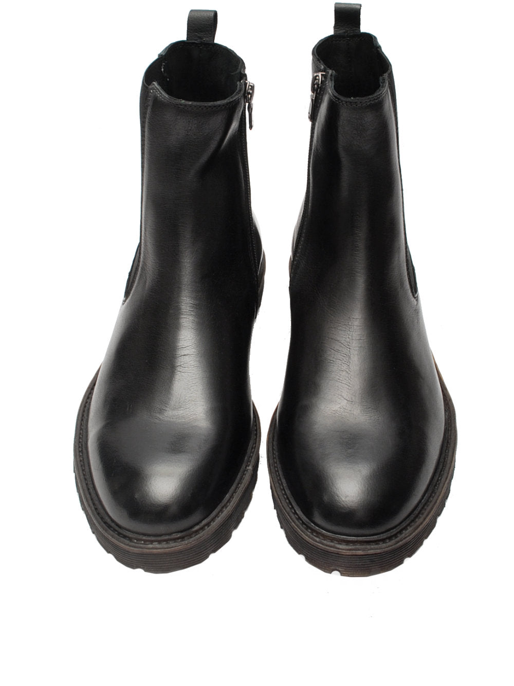 Stivaletto Uomo 13 Vestreet 12708 Vacchetta Nero Ai26