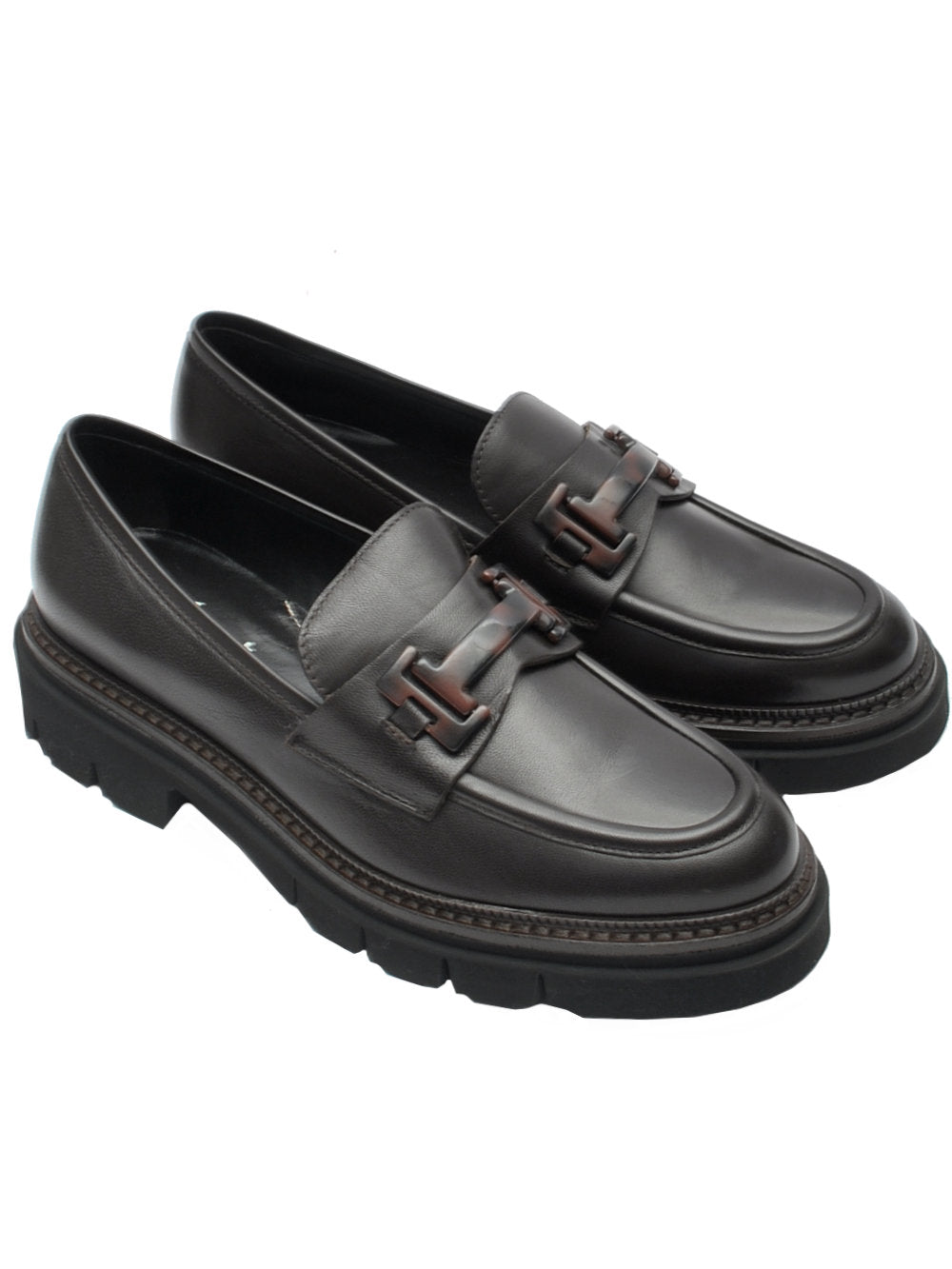 Mocassino Donna 13 Vestreet 674 - Nappa Morbida Testa di Moro Ai25 - Calzature Nucca