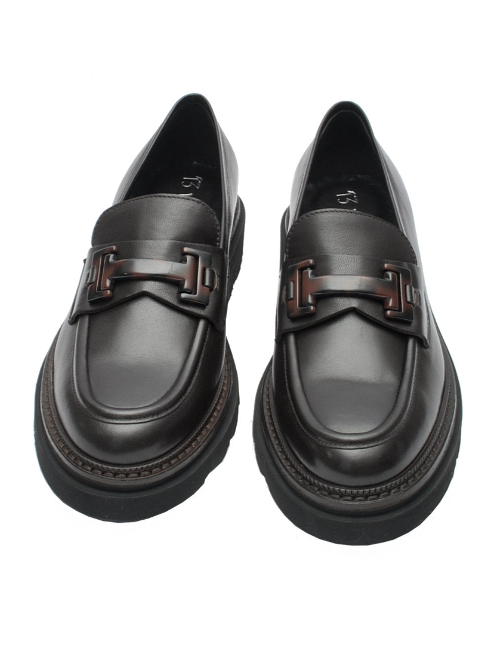 Mocassino Donna 13 Vestreet 674 - Nappa Morbida Testa di Moro Ai25 - Calzature Nucca