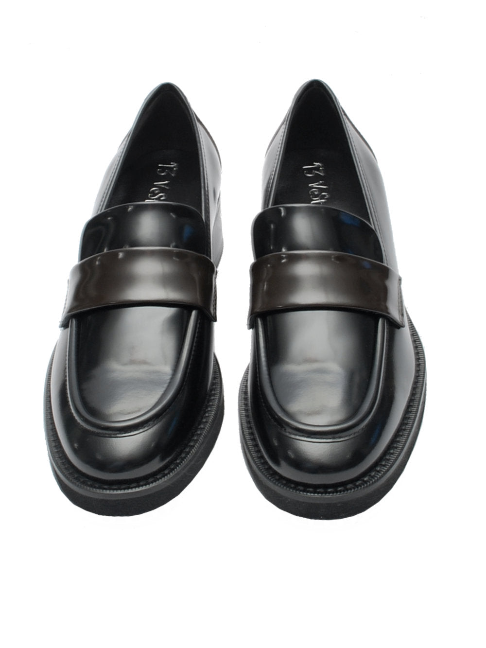 Mocassino Spazzolato 13 Vestreet 697 Nero Ai25 - Calzature Nucca