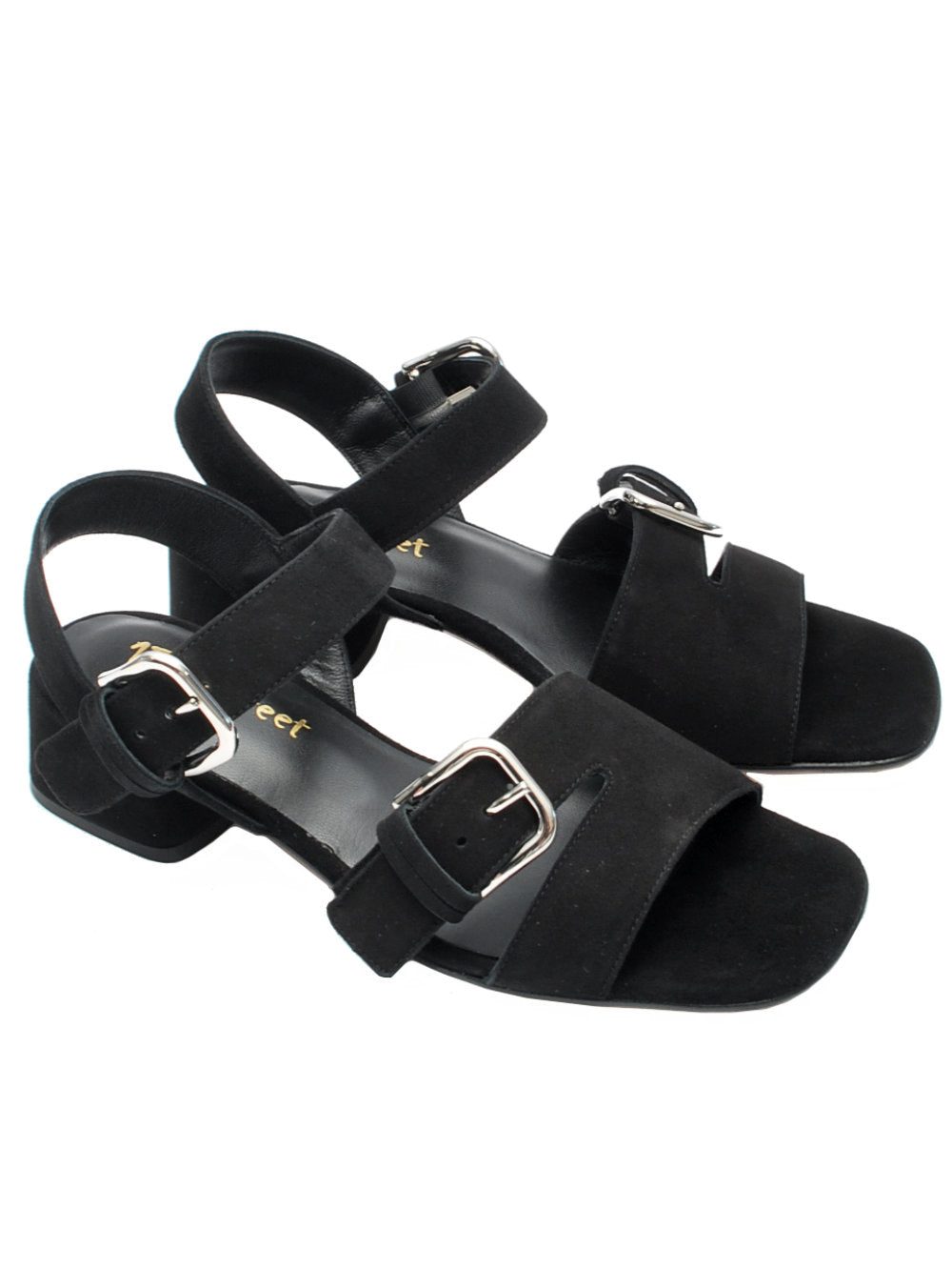 Sandalo 13 Vestreet 491 Camoscio Nero Pe26