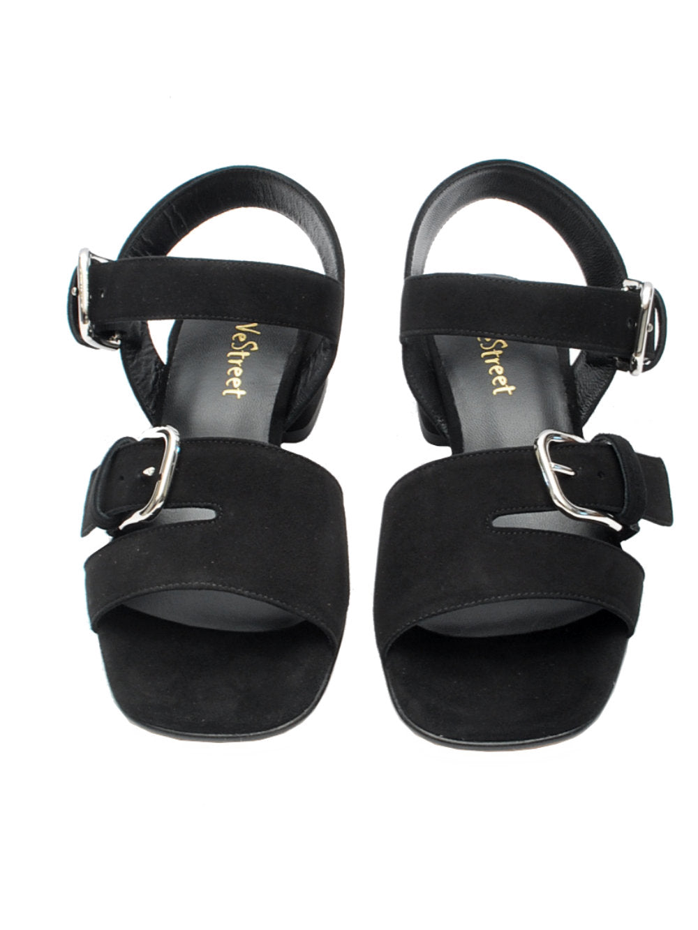 Sandalo 13 Vestreet 491 Camoscio Nero Pe26