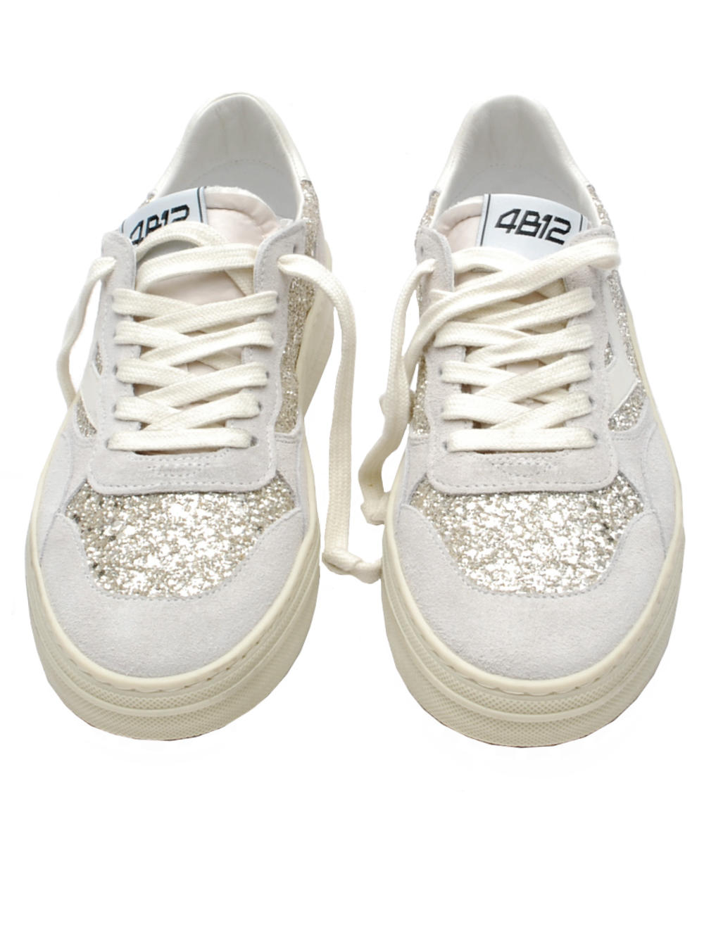 Sneakers Donna 4B12 Hyper D4003 Glitter Champagne Pe26