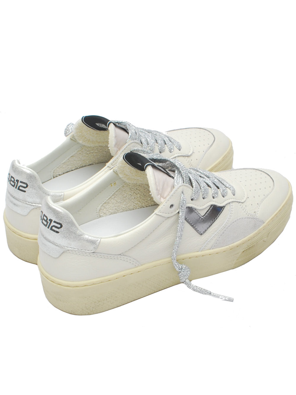 Sneakers Donna 4B12 Hyper D4005 White Inox Pe26