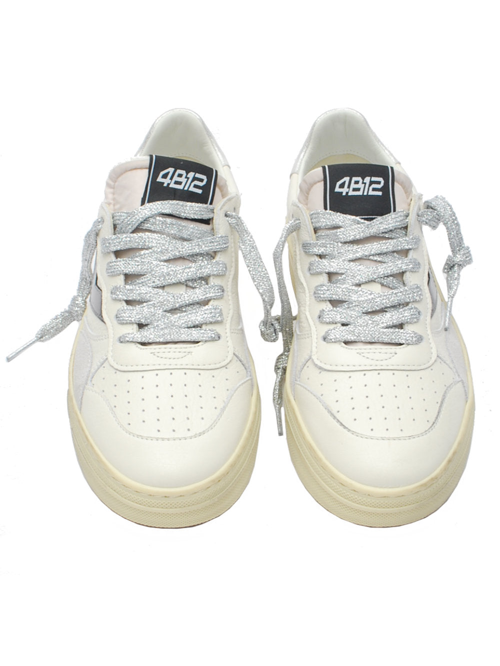 Sneakers Donna 4B12 Hyper D4005 White Inox Pe26