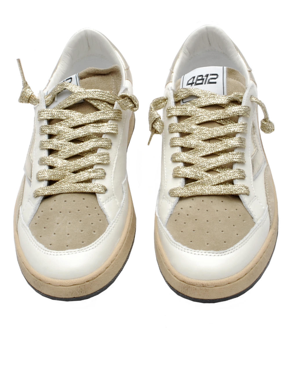 Sneakers Donna 4B12 Playnew D2003 Platinum Pe26