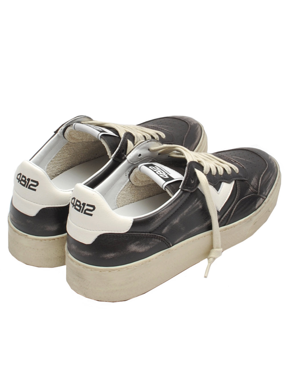 Sneakers Uomo 4B12 Hyper U122 Ebony Ai25 - Calzature Nucca (Copia)