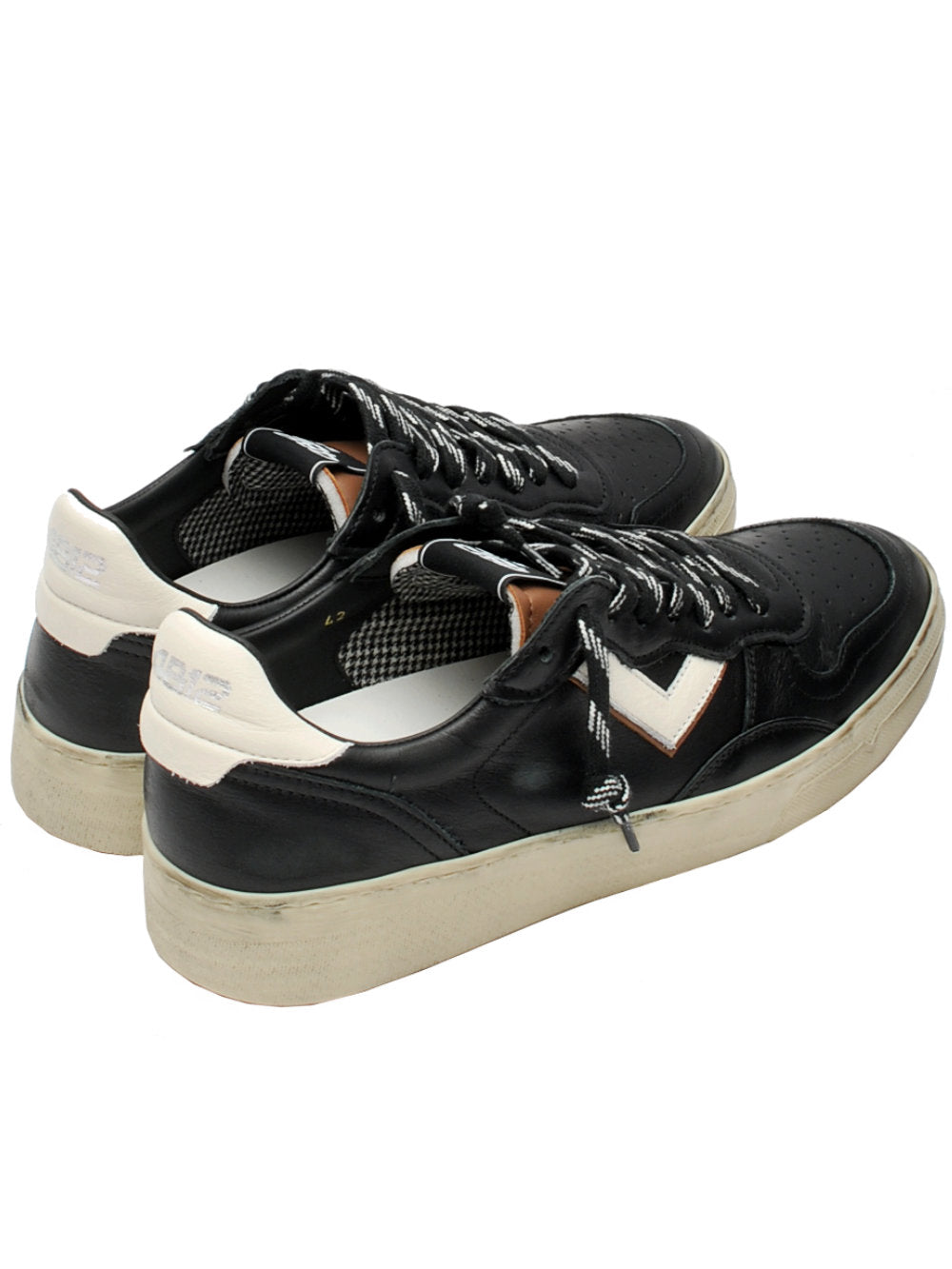 Sneakers Uomo 4B12 Hyper U3022 Black Vintage Ai26