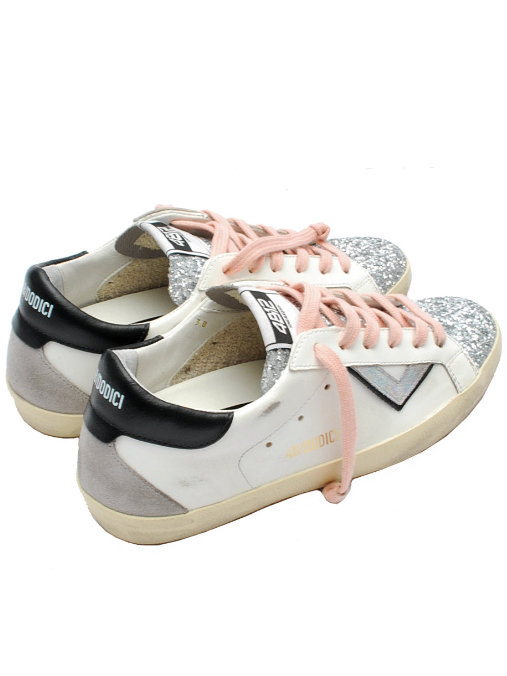 Sneakers Donna 4B12 Suprime D310 Bianco Perla Pe25 - Calzature Nucca