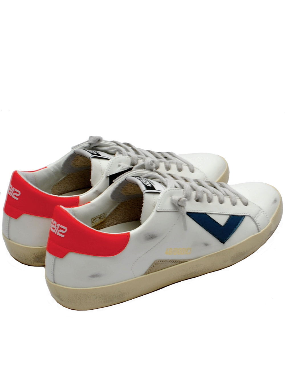 Sneakers Uomo 4B12 Suprime u201 offwhite-avio pe25 - Calzature Nucca