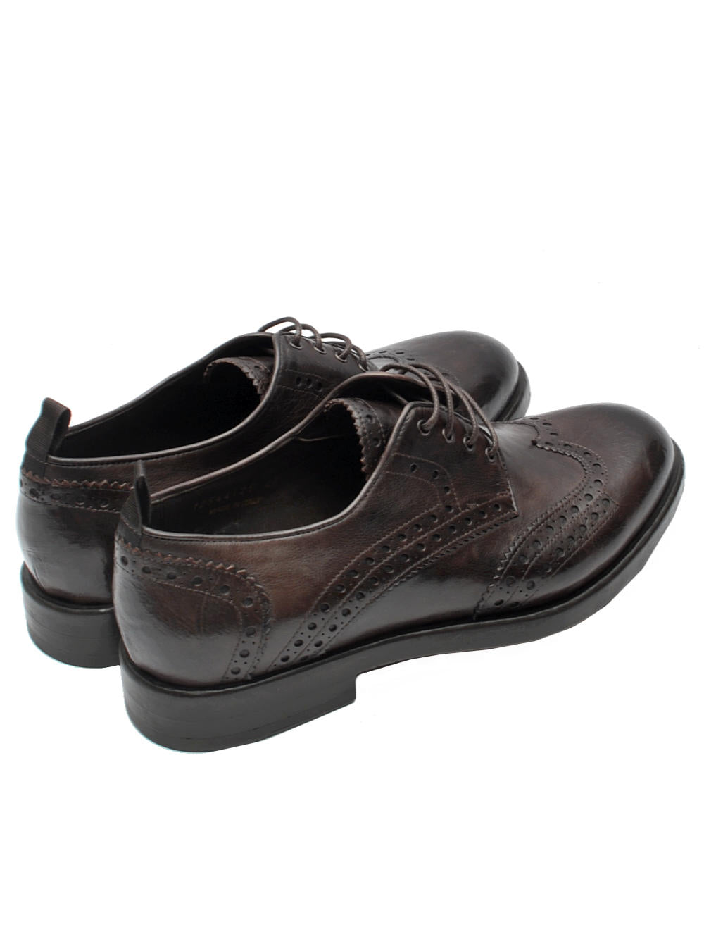 Scarpa Bassa Uomo Artisti e Artigiani 20085 - Bufalo Lavato Testa di Moro ai25 - Calzature Nucca