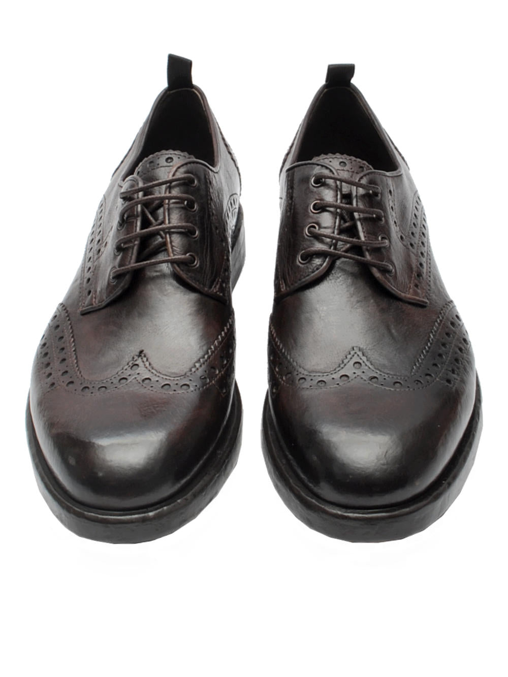 Scarpa Bassa Uomo Artisti e Artigiani 20085 - Bufalo Lavato Testa di Moro ai25 - Calzature Nucca