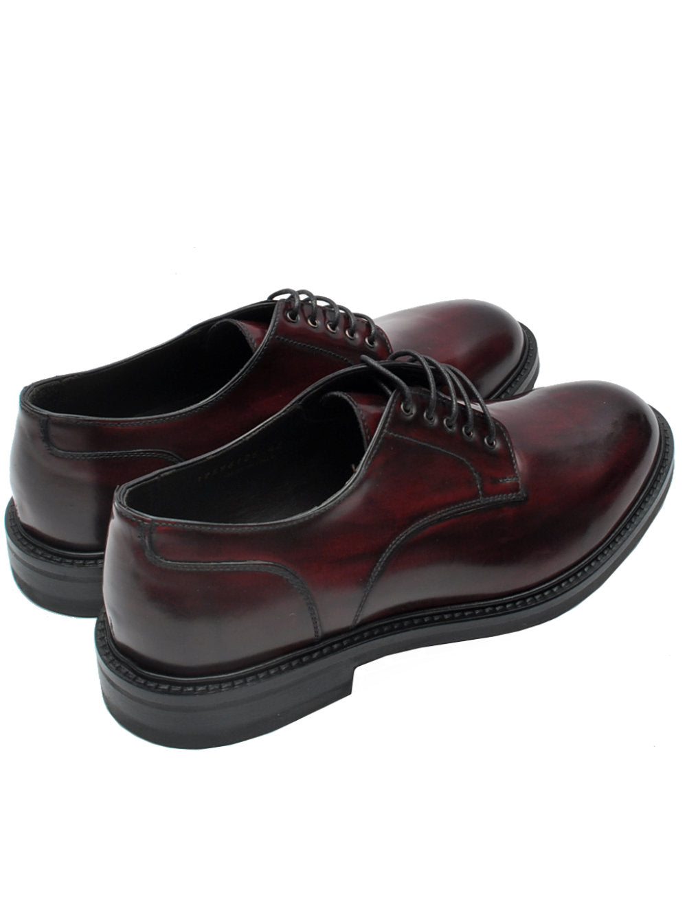 Scarpa Bassa Uomo Artisti e Artigiani 12596 - Vitello Spazzolato Bordeaux ai25 - Calzature Nucca
