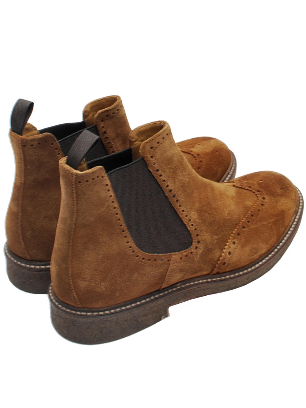 Tronchetto Uomo Artisti e Artigiani 12608 - Camoscio Rovere ai25 - Calzature Nucca