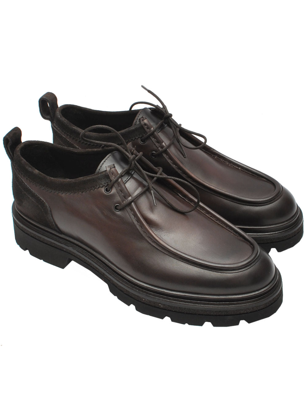 Scarpa Uomo Artisti e Artigiani 13096 - Vitello Testa di Moro Ai26