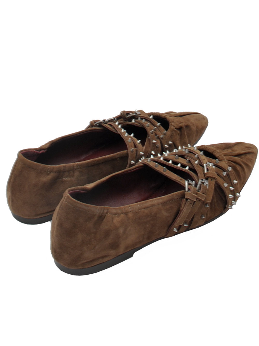 Ballerine Ash Brendah Fandango con Cinturini Borchiati Ai25 - Calzature Nucca